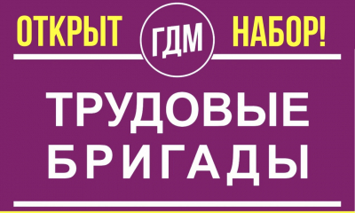 ОТКРЫТА ОНЛАЙН-ЗАПИСЬ НА ОЧНУЮ ПОДАЧУ ДОКУМЕНТОВ В ТРУДОВЫЕ БРИГАДЫ НА ОСЕНЬ