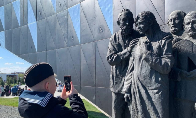 В Музее Победы на Поклонной горе сегодня состоялась презентация официального логотипа празднования 80-летия Победы в Великой Отечественной войне