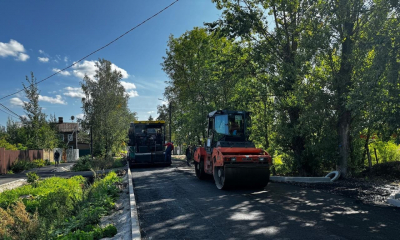 В Мариенбурге продолжается ремонт улицы Рошаля