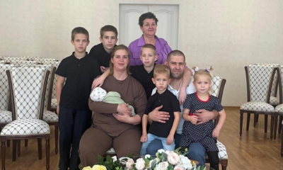 Большая радость быть папой шести детей