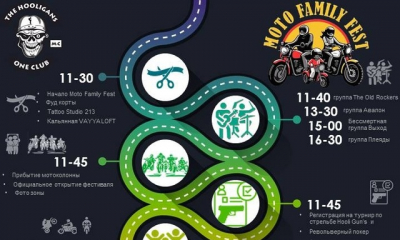 Уже в эту субботу! Семейный мотофестиваль Moto Family Fest!!