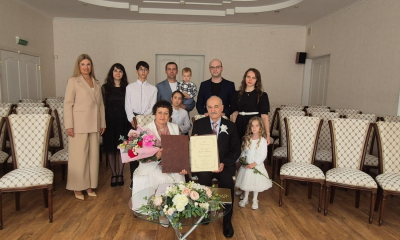 Рубиновый юбилей семьи Хачатуровых: 40 лет вместе