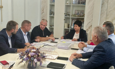 Встреча с председателем комитета по дорожному хозяйству Ленинградской области Денисом Станиславовичем Седовым