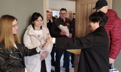 Пусть в этом доме живет мир, добро и любовь...
