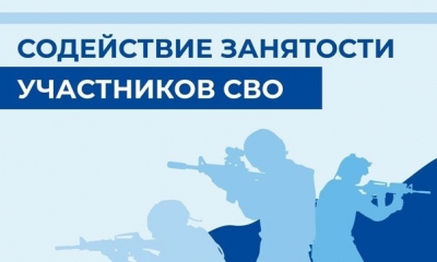 Содействие занятости участников СВО