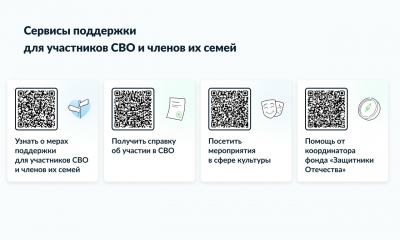 Сервисы поддержки для участников СВО и членов их семей
